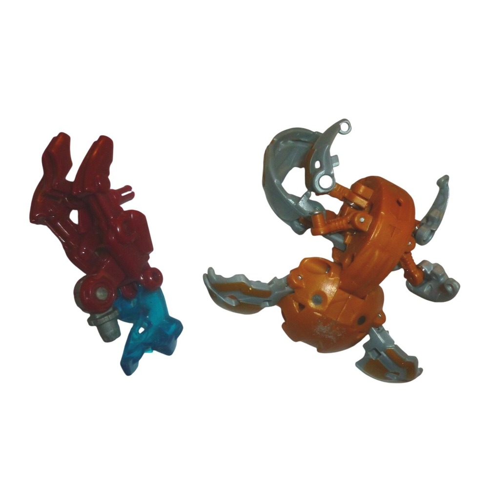 Bakugan Battle Brawlers Subterra Coredem 400G and Pyrus Vilantor Gear Set